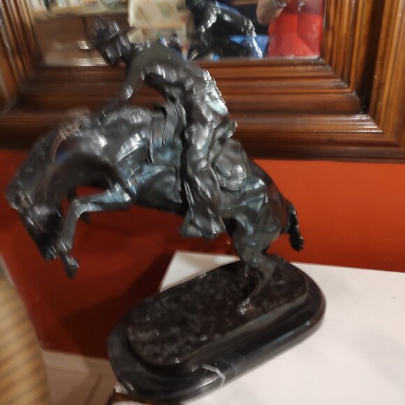 Bronze statue